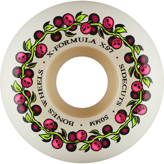 Bones X-Formula Skull Berries V5 Side-Cut 50mm 97A Skateboard Wheels