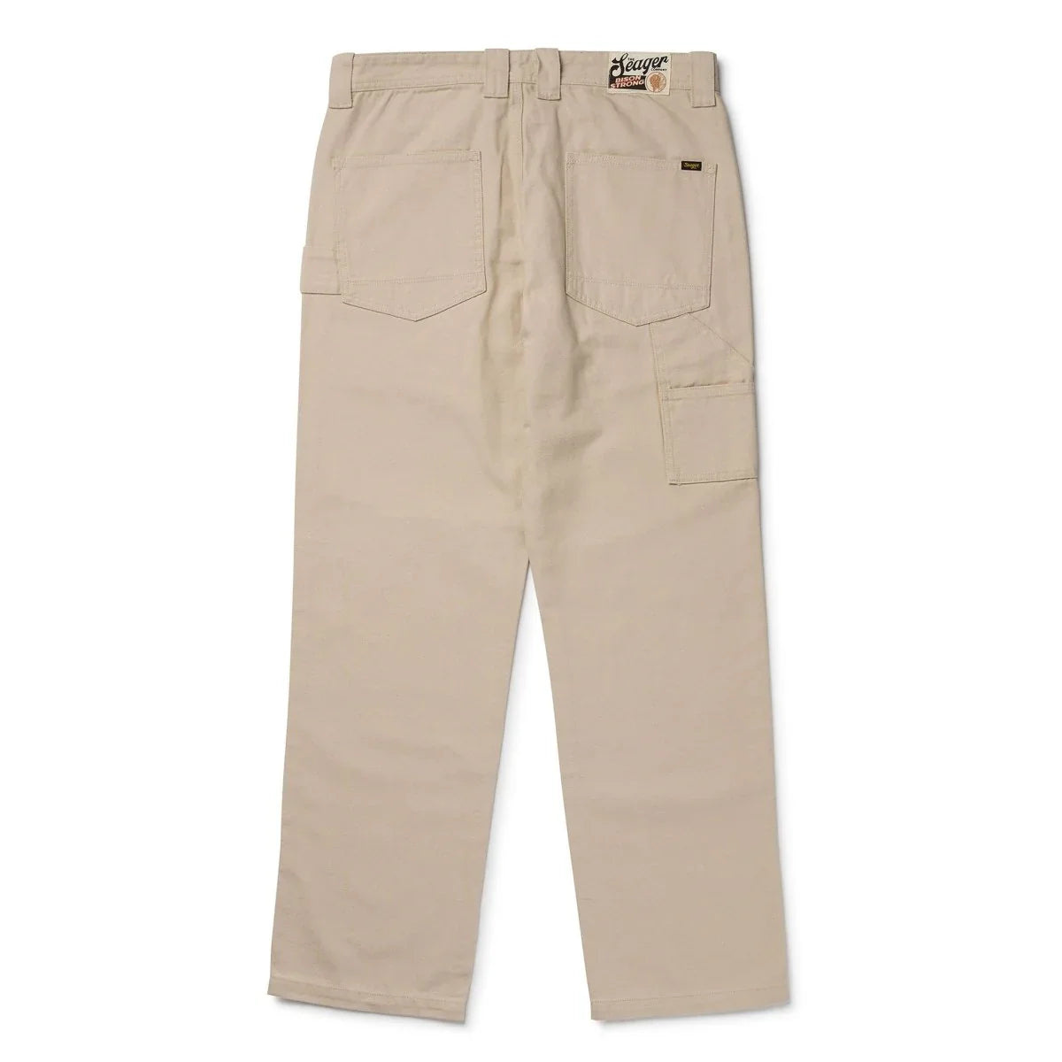 Seager Bison Canvas Stone Regular Fit Pants