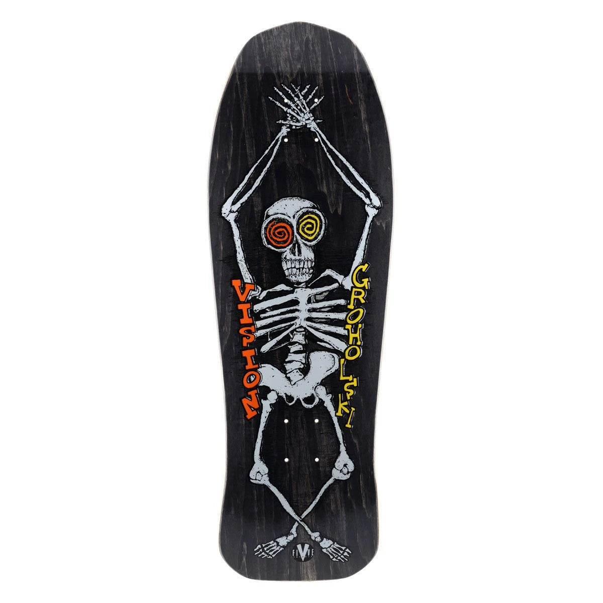 Vision Groholski Skeleton 10.25" Skateboard Deck - Bow Shock Marketplace