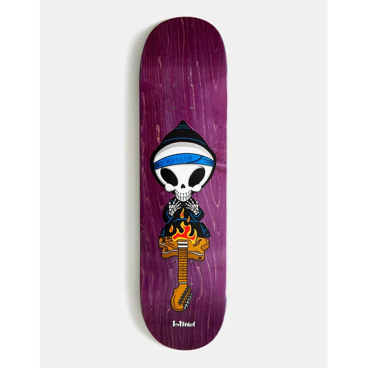 Blind Nassim Rocking Reaper Super Sap Resin 7 Purple 8.375" Skateboard Deck