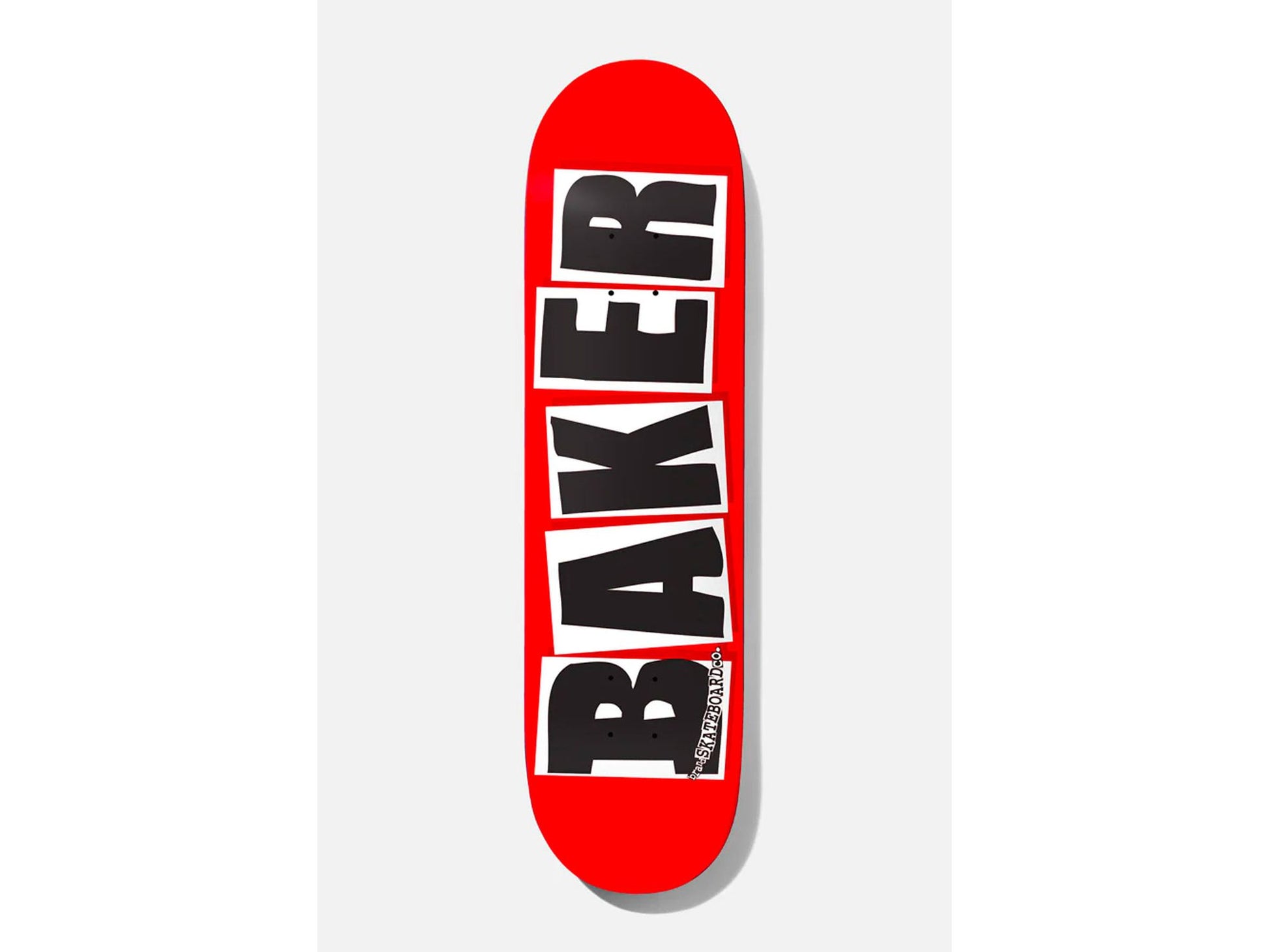 BAKER "BRAND LOGO" BLACK 8.475" SKATEBOARD DECK - Bow Shock Marketplace