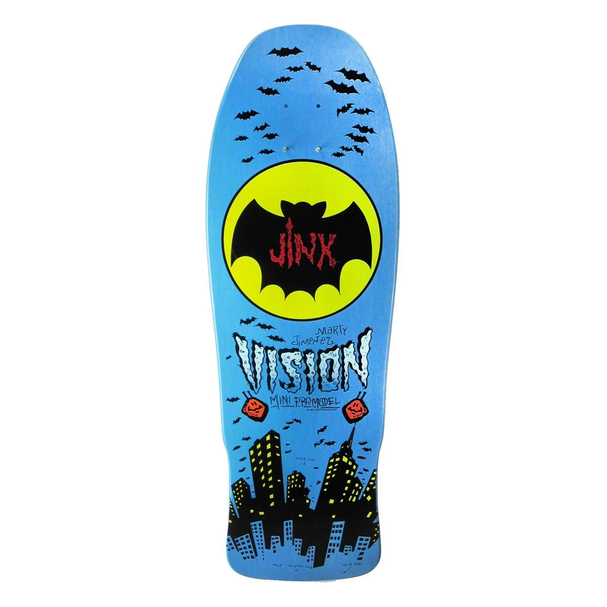 Vision Jinx Mini Modern Concave 10" Skateboard Deck - Bow Shock Marketplace