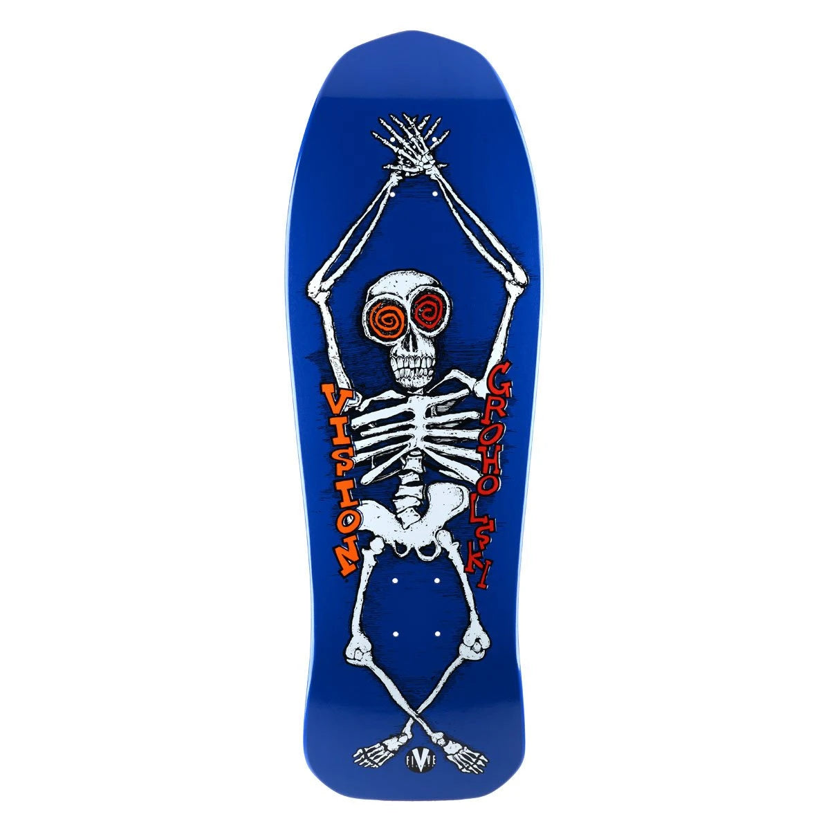 Vision Groholski Skeleton 10.25" Skateboard Deck - Bow Shock Marketplace