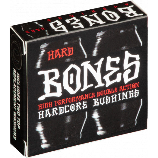 Bones Hardcore Hard Black Bushings - Bow Shock Marketplace