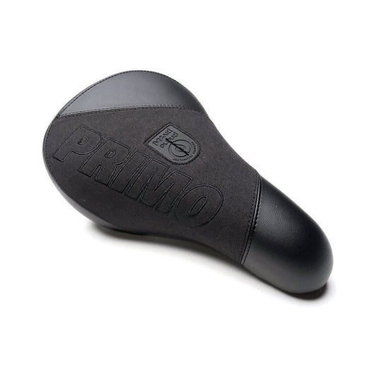 Primo Breaker Stevie Churchill Sig. Pivotal Seat - Black Vinyl/Black Suede - Bow Shock Marketplace