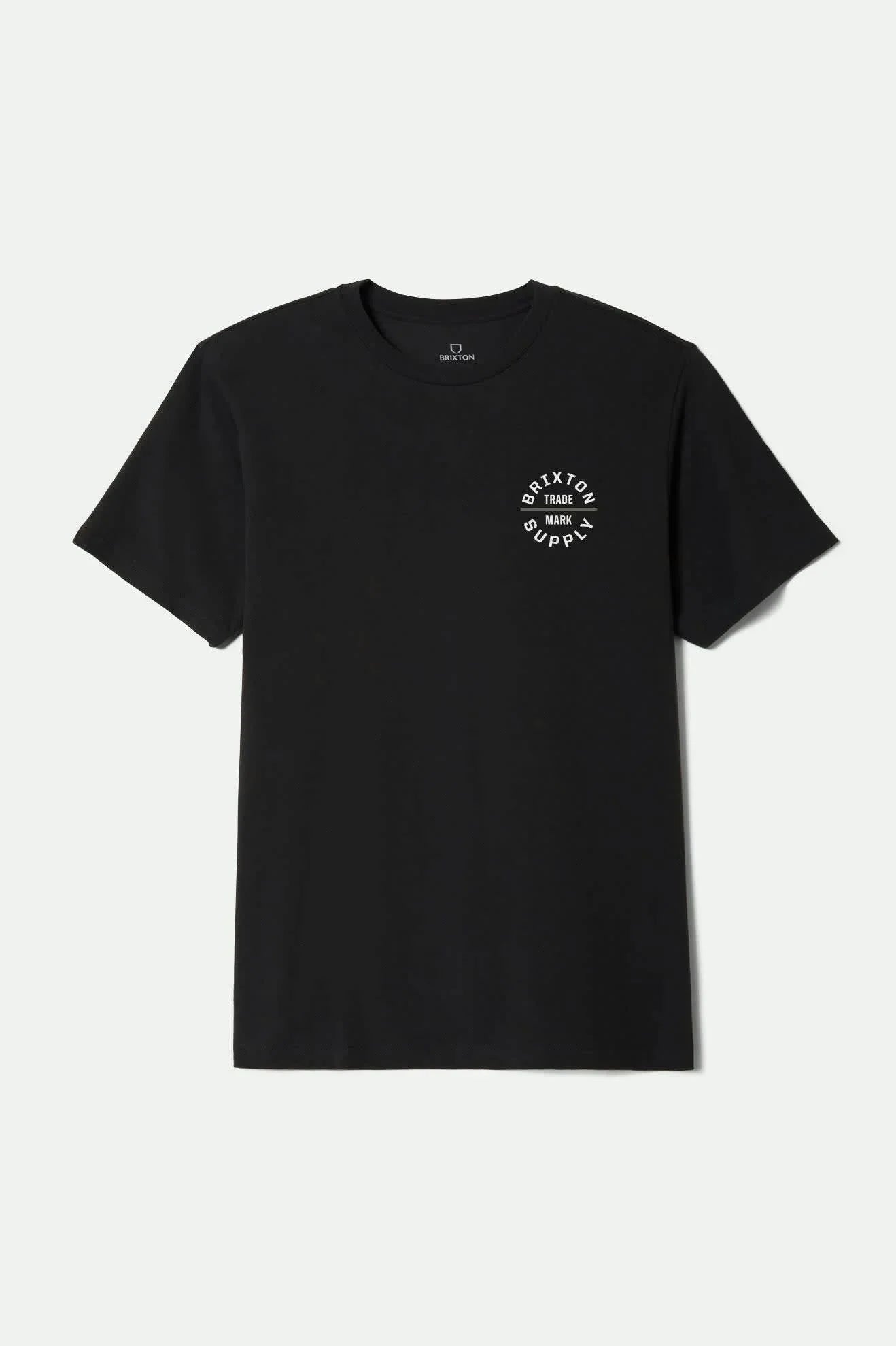 Brixton Oath Black Olive Surplus White Standard S/s Shirt