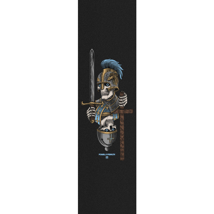 Powell Peralta Dan Corrigan Chess Skulls 9" Graphic Griptape