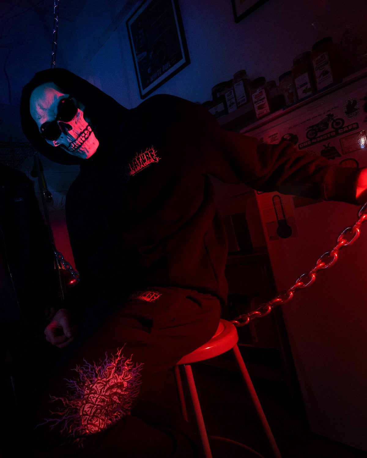 Creature Hellraiser P/O Hooded Heavyweight Sweatshirt