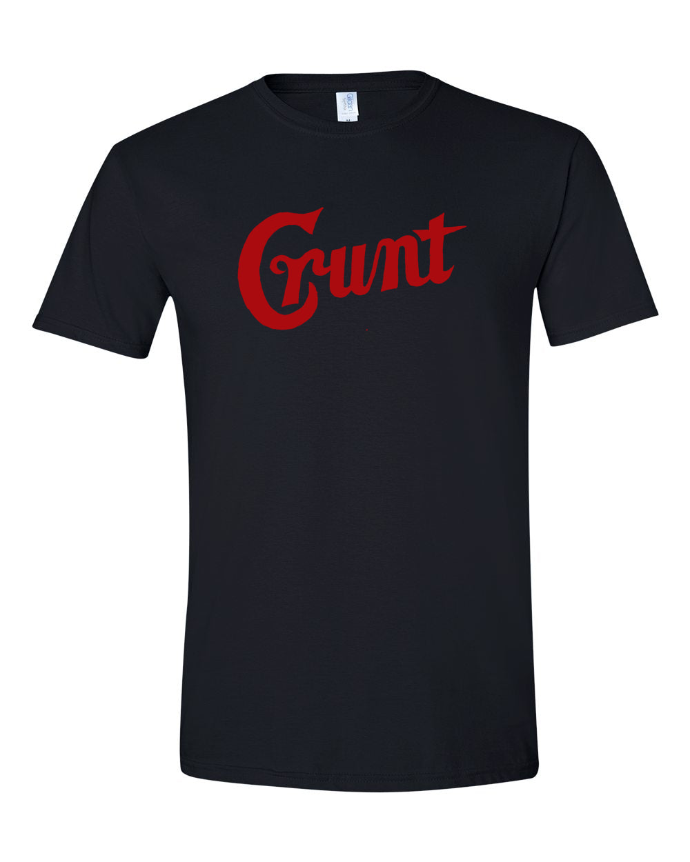 CRUNT "Logo" T-Shirt with Trance Syndicate back logo - Bow Shock Marketplace