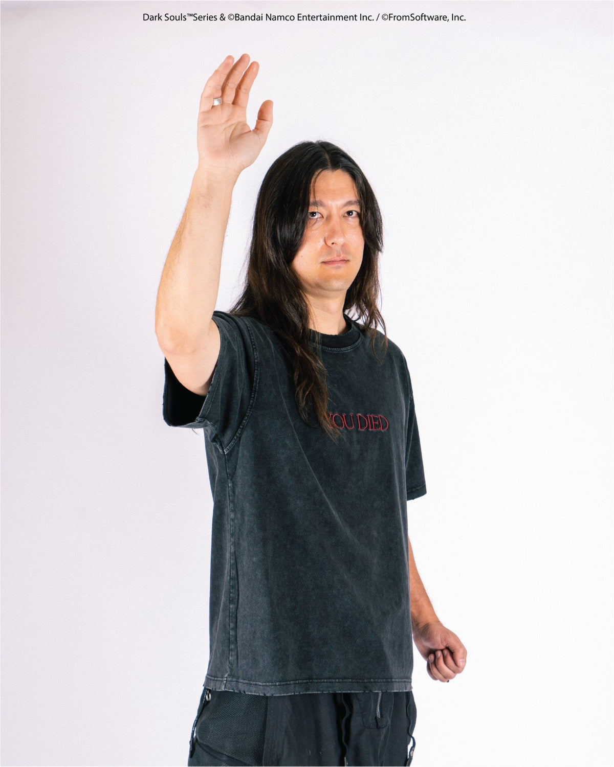 Welcome X Dark Souls You Died Distressed T-Shirt