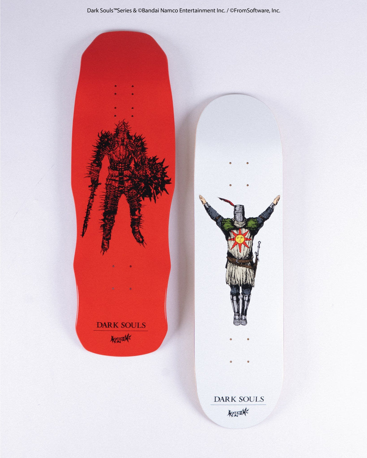 Welcome X Dark Souls Kirk Dark Lord 9.85" Skateboard Deck
