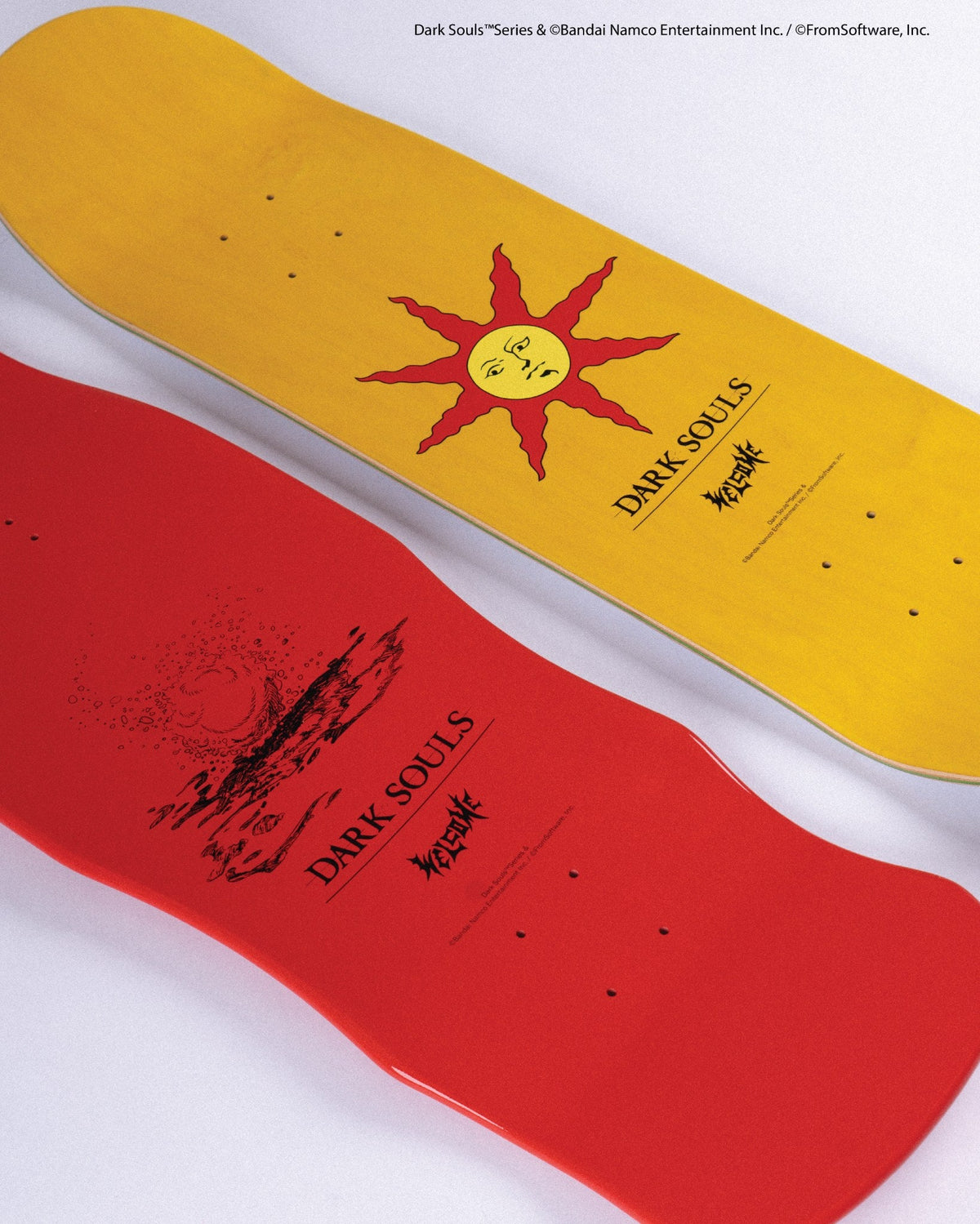 Welcome X Dark Souls Kirk Dark Lord 9.85" Skateboard Deck