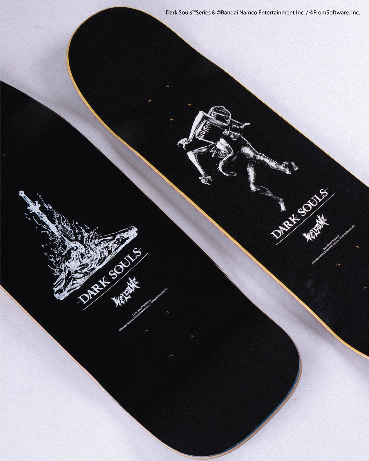Welcome X Dark Souls Cinder Magic Bullet 2.0 10.5" Skateboard Deck