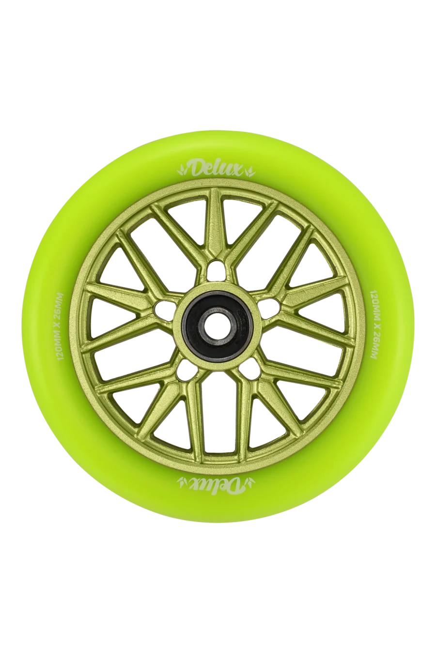 Envy - Delux 120mm Wheels (green)