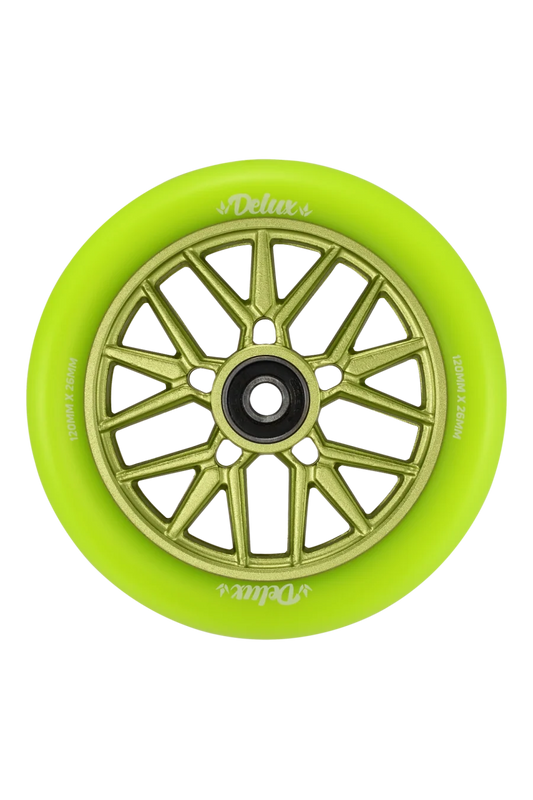 Envy - Delux 120mm Wheels (green)
