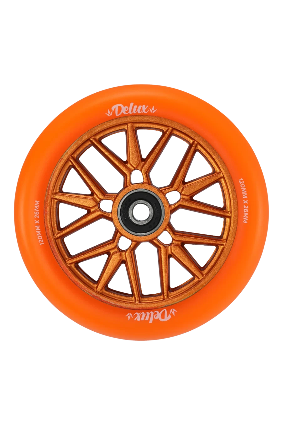 Envy - Delux 120mm Wheels (orange)