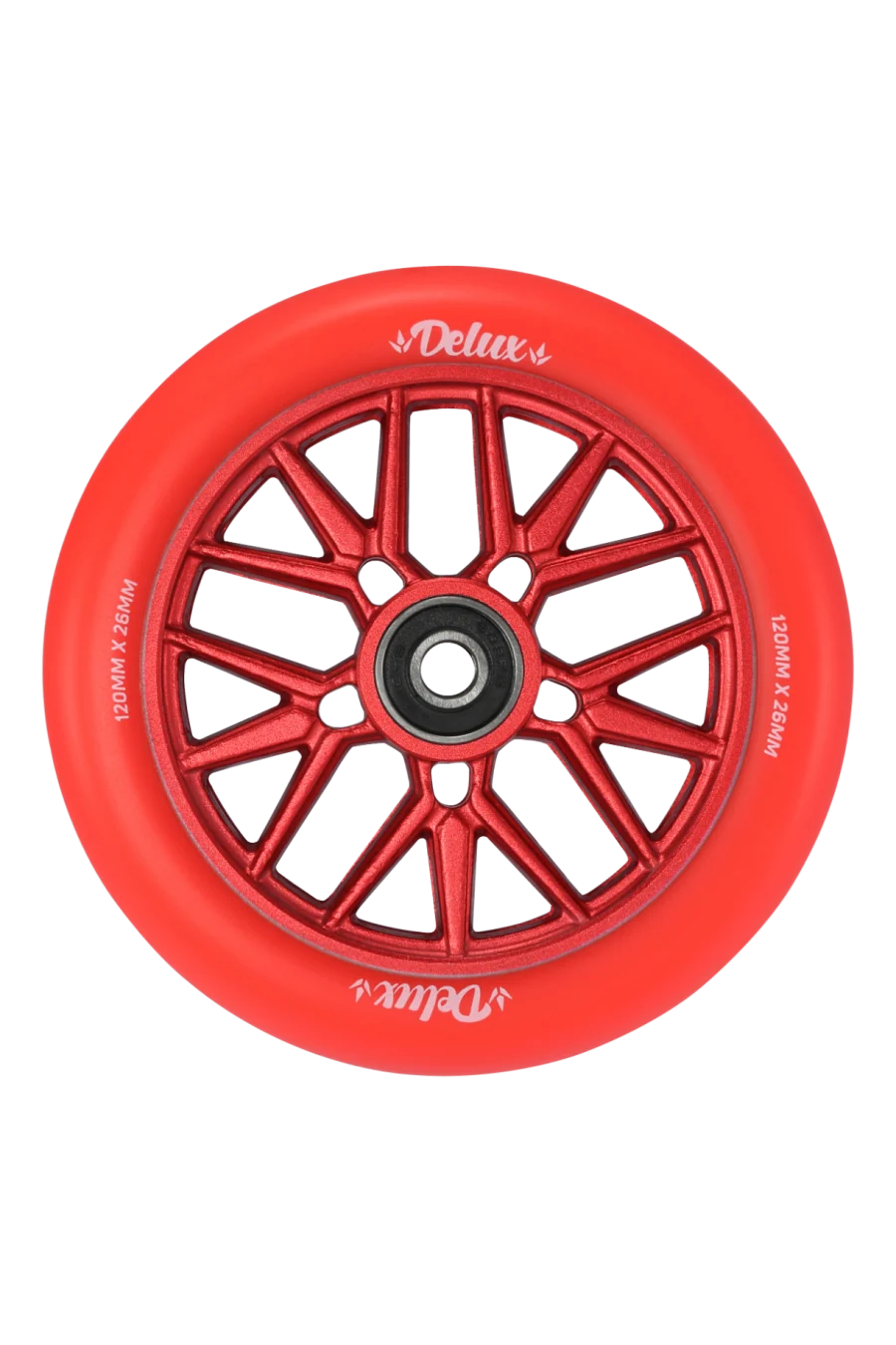 Envy - Delux 120mm Wheels (red)