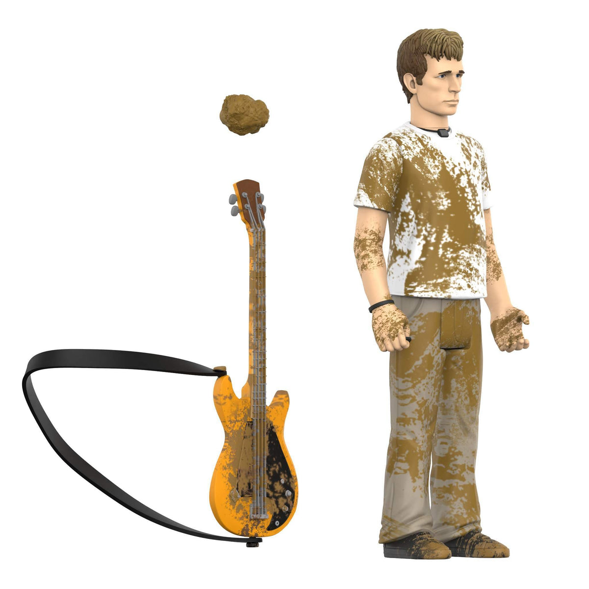 Super7 X Green Day Mike Dirnt (Mud Fight) Reaction Figure