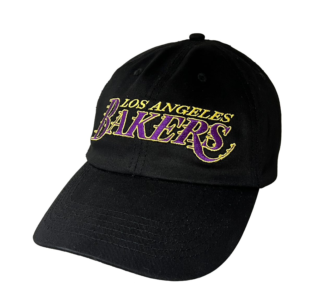 Baker "LA Bakers" Black Snapback Hat