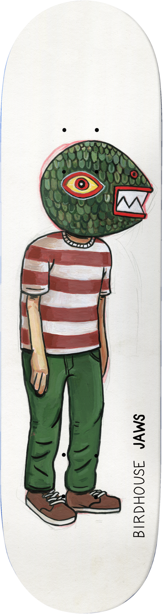 Birdhouse Aaron "Jaws" Homoki "Interspecies" 8.475" Skateboard Deck
