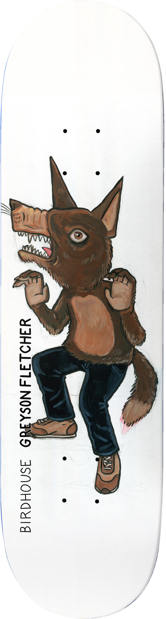 Birdhouse Greyson Fletcher "Interspecies" 8.75" Skateboard Deck