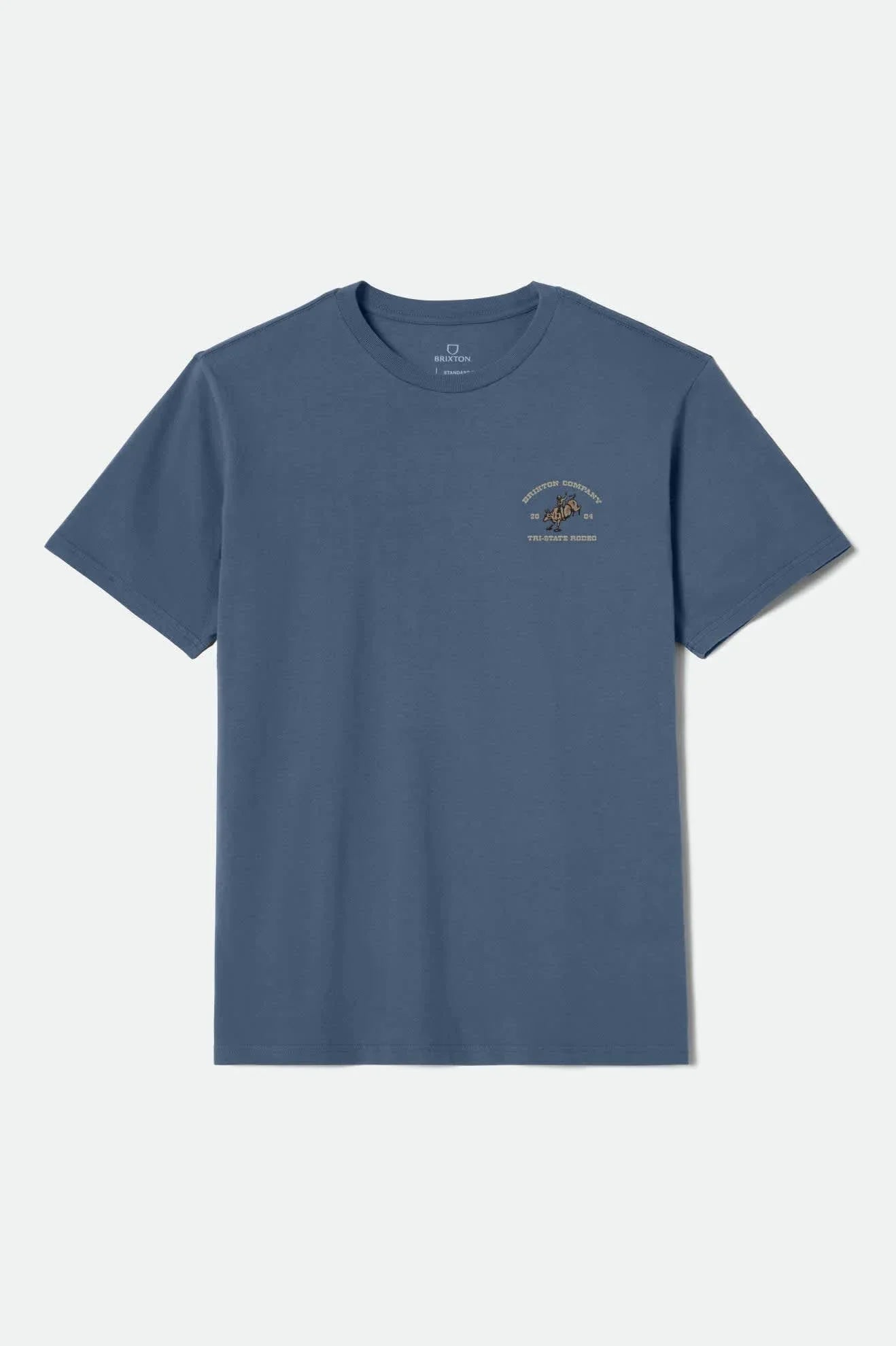 Brixton Danforth Harbor Blue Standard S/s Shirt