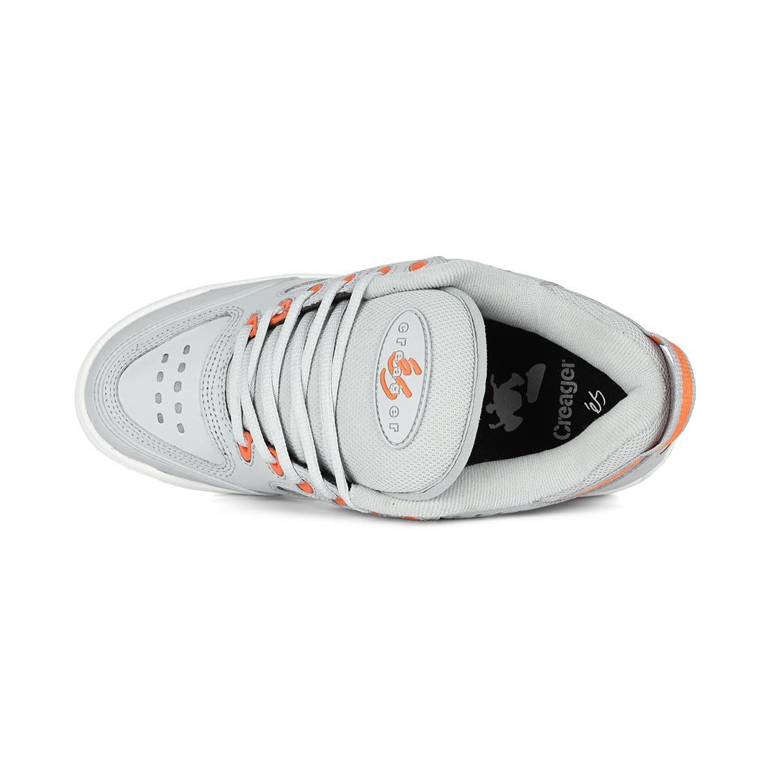 éS Shoes Creager - Grey/Orange - Bow Shock Marketplace