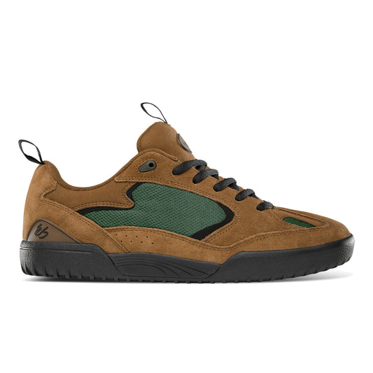 eS QUATTRO (Brown/Green) Skate Shoes