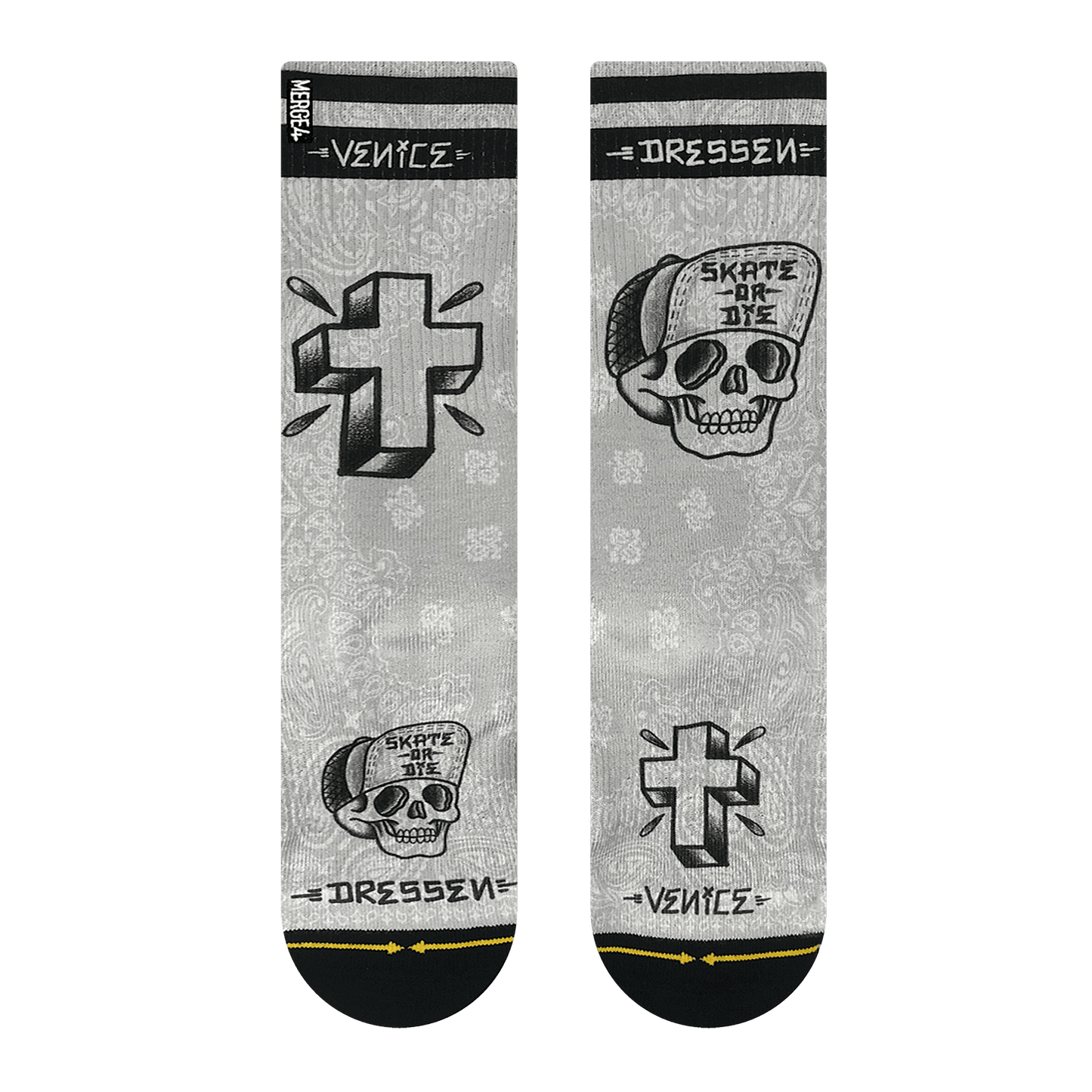 MERGE4 X Eric Dressen Mid Length Socks