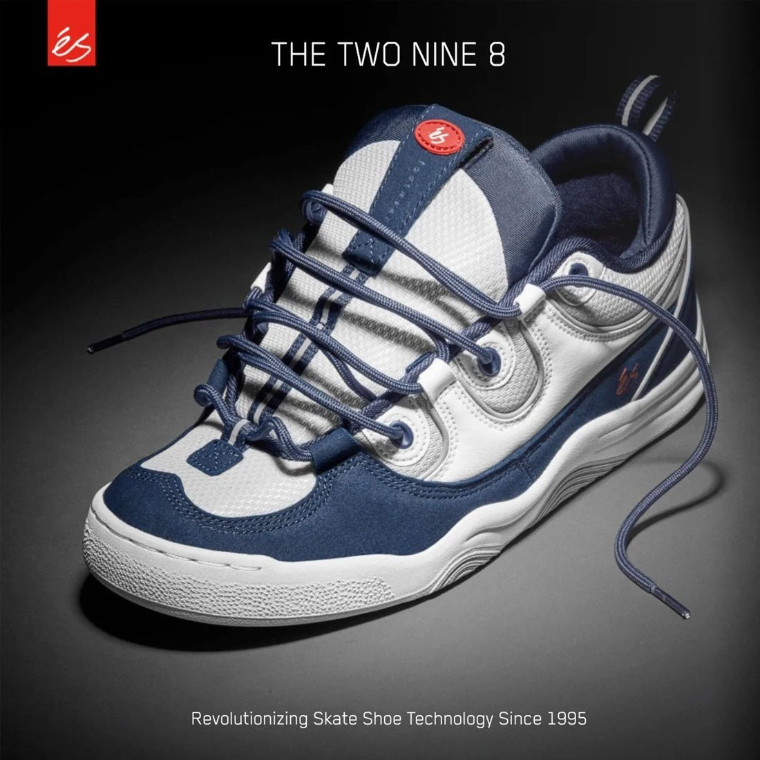 éS Shoes Two Nine 8 - Navy/White - Bow Shock Marketplace
