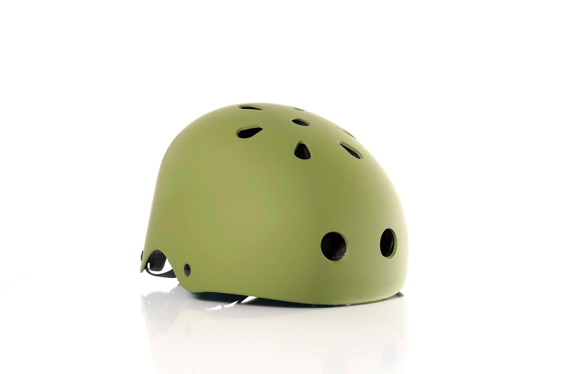 Evolve Skate Helmet - Olive Green - Bow Shock Marketplace