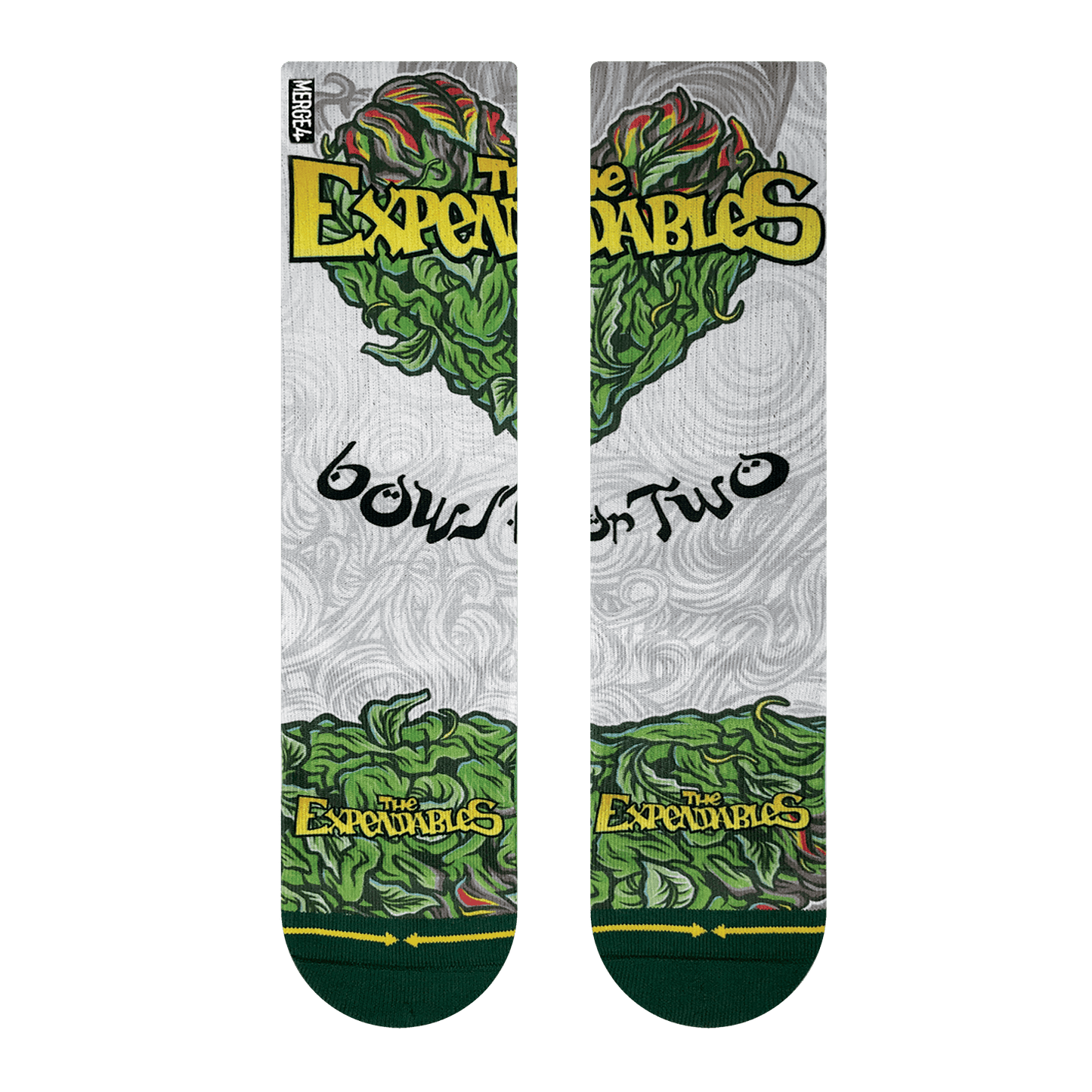 The Expendables Bowl For Two Crew Socks