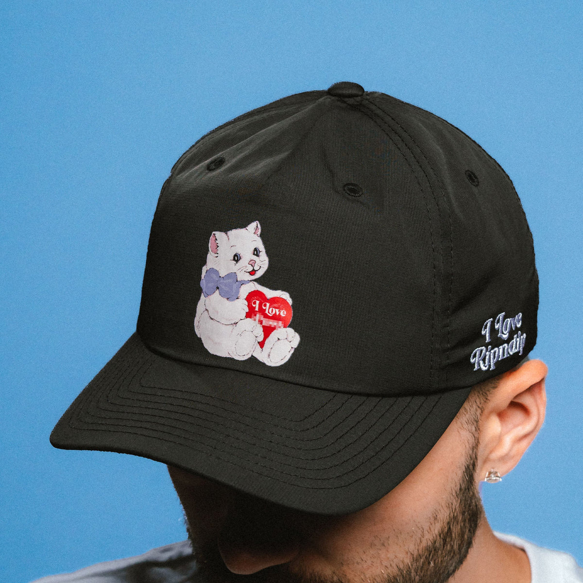 I Love Cats Snapback (Black)