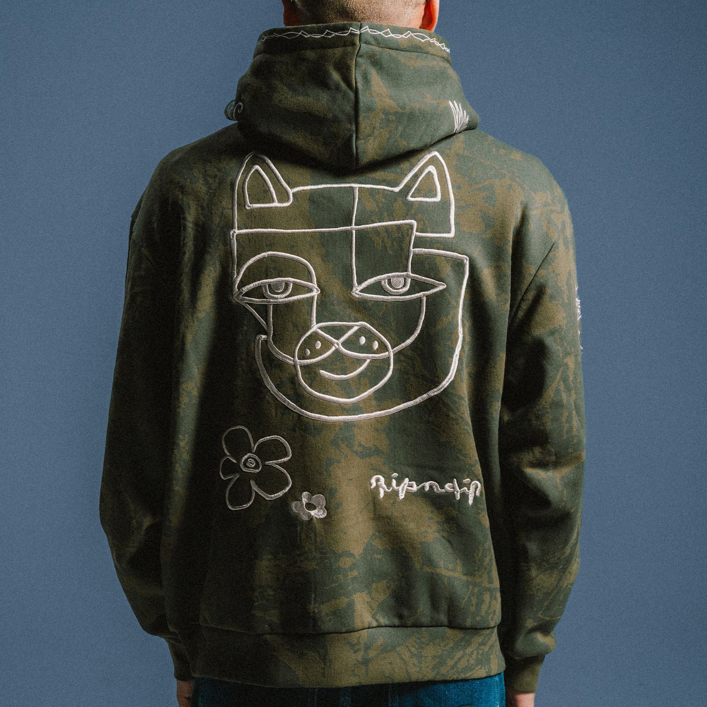 Blonded Hoodie (Forest Camo)