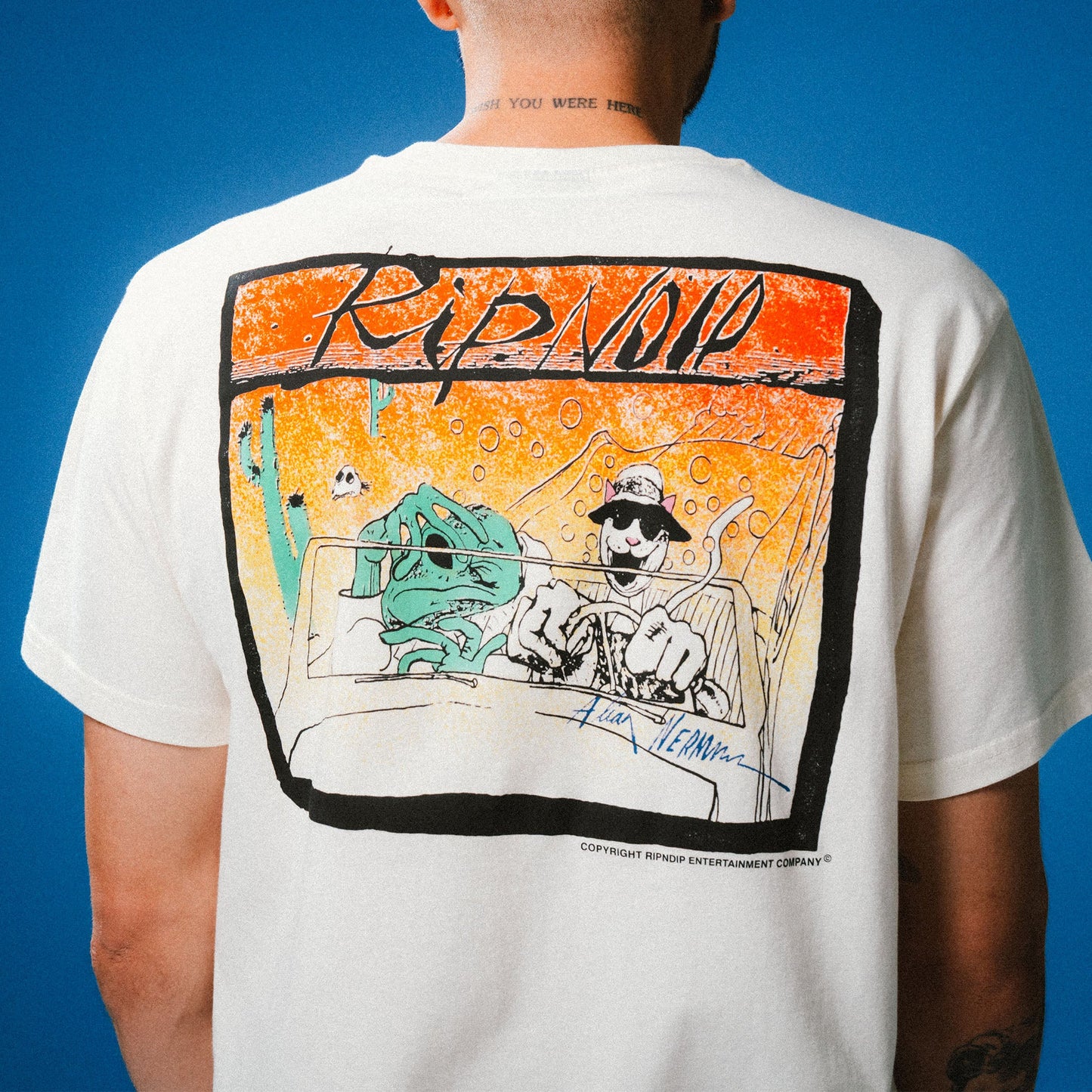 Drive Thru Tee (Bone)