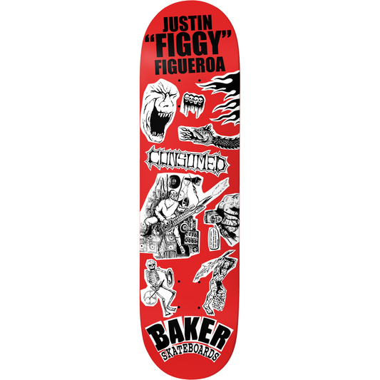 Baker Figgy Divine Evil 8.38" Skateboard Deck