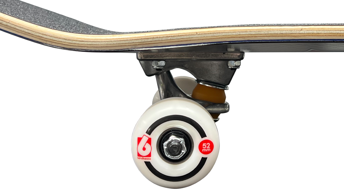 Birdhouse Tony Hawk "Skull 2" Chrome Foil 7.75" Complete Skateboard