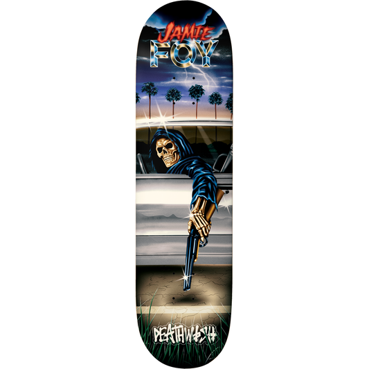 Deathwish Jamie Foy Samborgini Reaper 8.25" Skateboard Deck