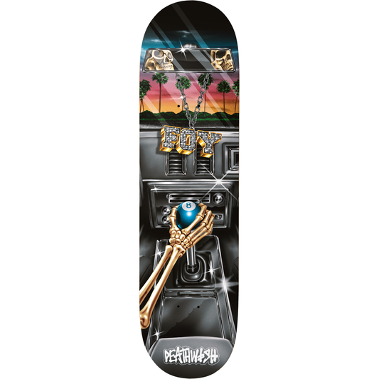Deathwish Jamie Foy Samborgini Shifter 8.0" Skateboard Deck