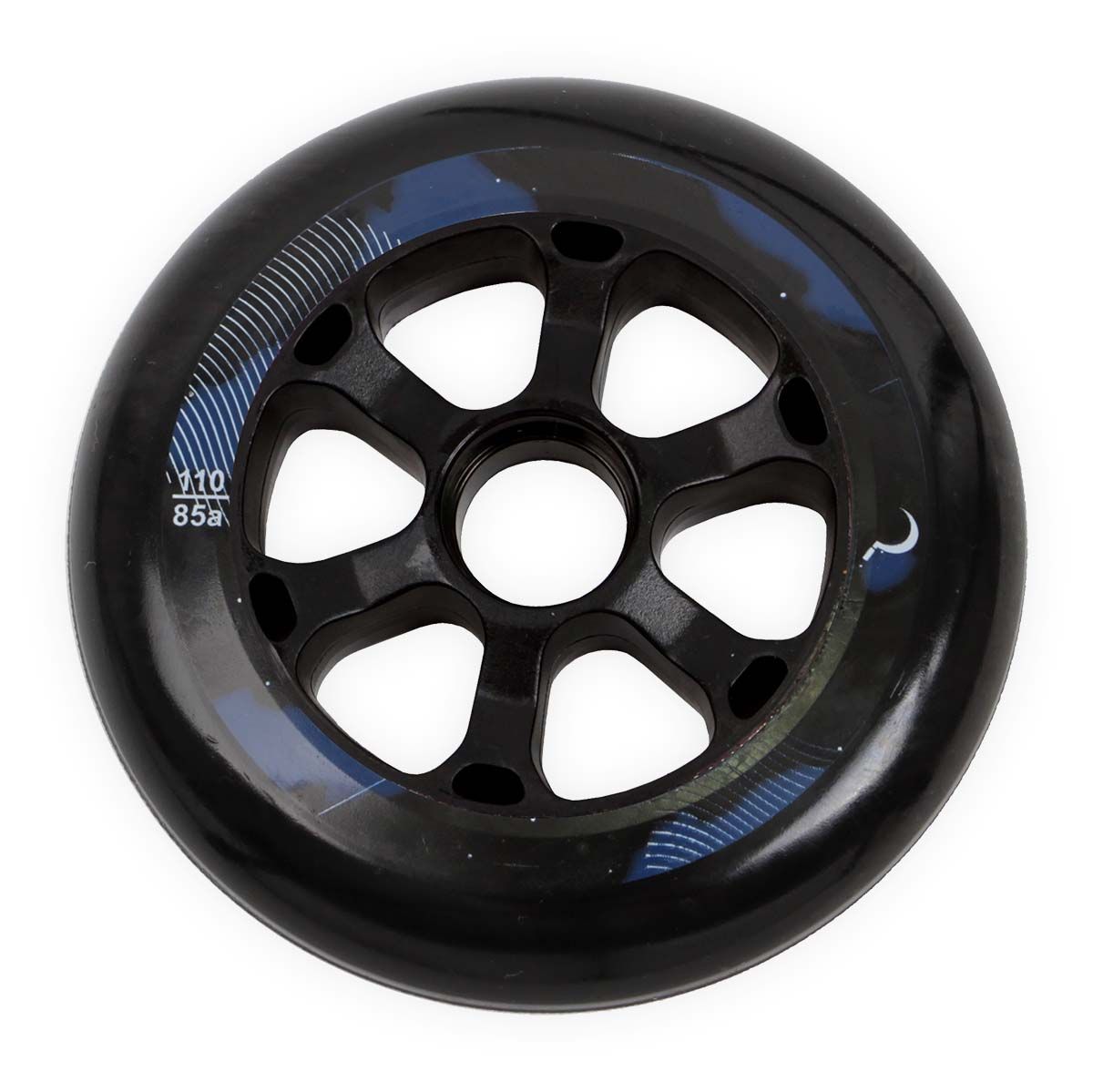 Ground Control UR Moon Wheels 110mm 85A - Black (Set of 6) - Bow Shock Marketplace