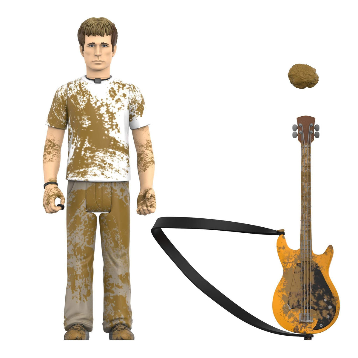 Super7 X Green Day Mike Dirnt (Mud Fight) Reaction Figure