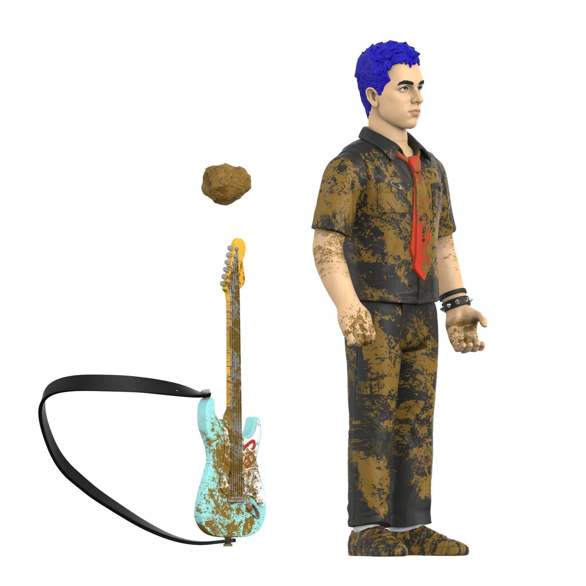 Super7 X Green Day Billie Joe Armstrong (Mud Fight) Reaction Figure