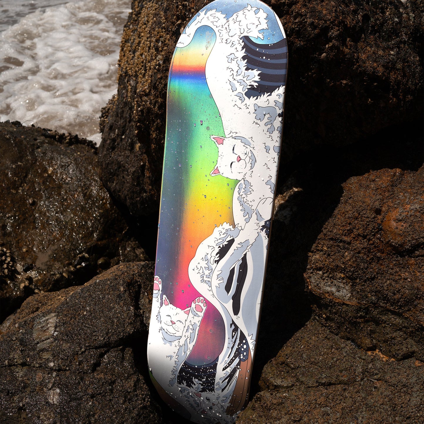 Great Wave Of Nerm Deck (Light Blue Holo)