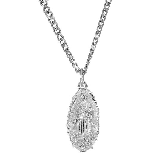 Lady Guadalupe Pendant (Silver)