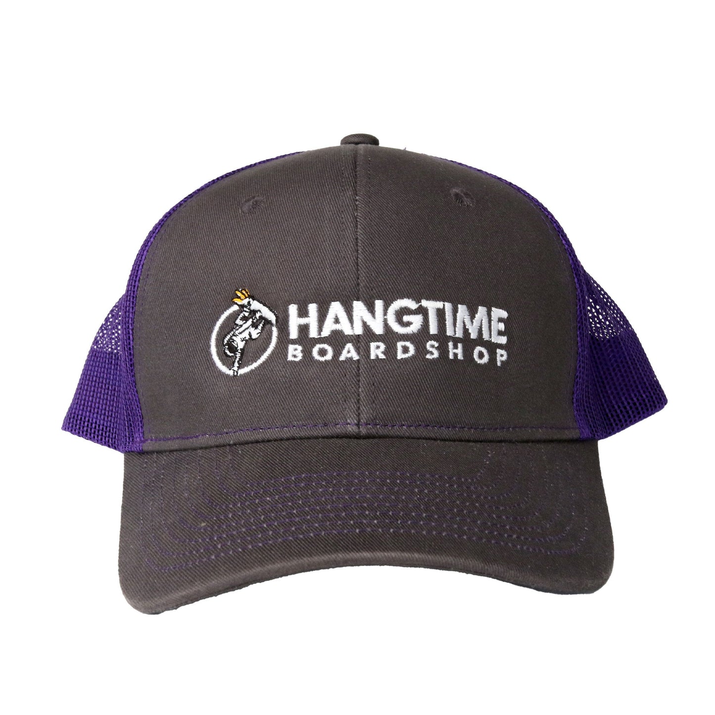 Hang Time Snapback Trucker Cap - Olive Green