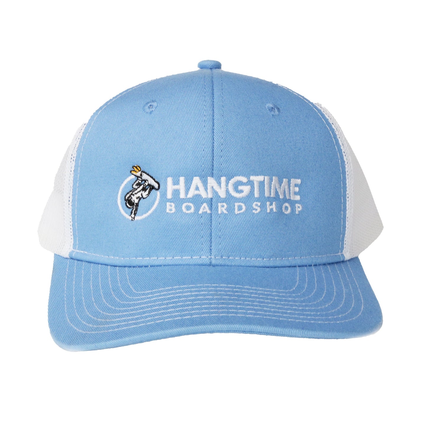 Hang Time Snapback Trucker Cap - Black