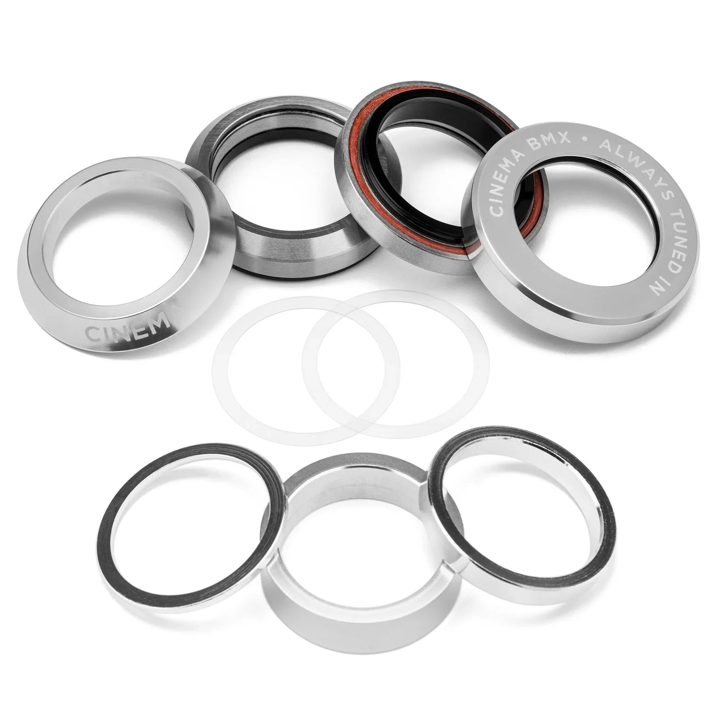 Cinema BMX Aspect Headset - Silver