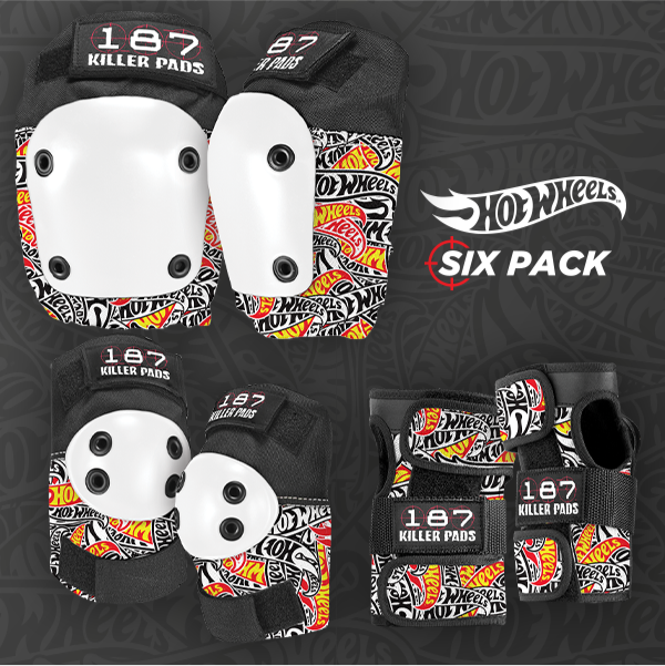 187 Killer Pads x Hot Wheels LTD Six Pack Pad Set - Bow Shock Marketplace