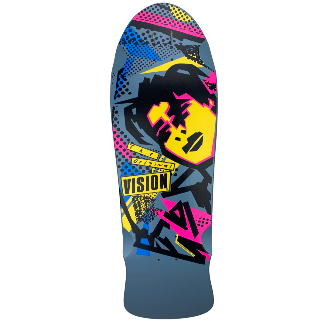 Vision Mark Gonzales "Original MG" LTD Grey 10" Skateboard Deck - Bow Shock Marketplace