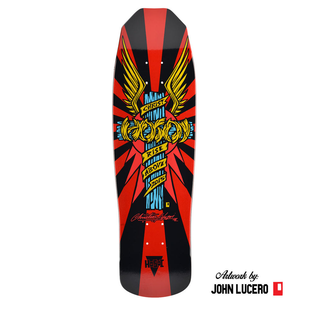 Hosoi Wings 9" Skateboard Deck Art by John Lucero - Bow Shock Marketplace
